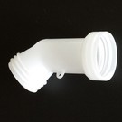 IBC Container Auslaufbogen weiss WERIT 1-teilig