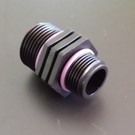 Gewindefitting Reduziernippel 3/4'' AG x 1/2'' AG mit Dichtungen