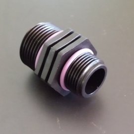 Gewindefitting Reduziernippel 3/4'' AG x 1/2'' AG mit Dichtungen