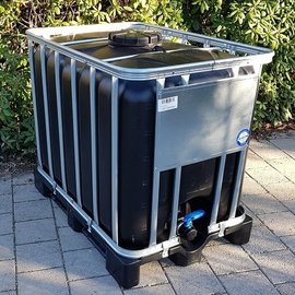 ibc regenwassertank, ibc wassertank bei regen-user in