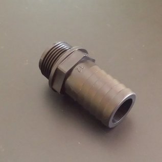 Schlauchanschluss für 32mm 1-1/4 Zoll Schlauch mit 1-1/4-Zoll Aussengewinde #BU114AG32-REGEN-USER