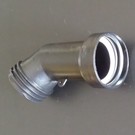 IBC Container Auslaufbogen schwarz WERIT 1-teilig