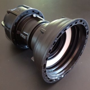 IBC 3-Zoll Adapter für 50 mm Rohre KLEMMVERBINDUNG