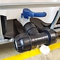 IBC Adapter mit T-Stück und KLEMMVERBINDUNG für 50 mm Rohre