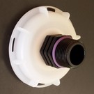 IBC FEINGEWINDE 62 mm Reduzierung 1/2" AG