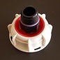 IBC ROHRGEWINDE 58 mm Adapter mit Überwurfmutter auf 3/4 Zoll AG