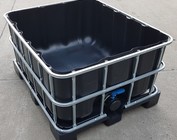 Wassertank SCHWARZ offen, SCHWARZE Wasserbecken & Wassertröge mit IBC breit