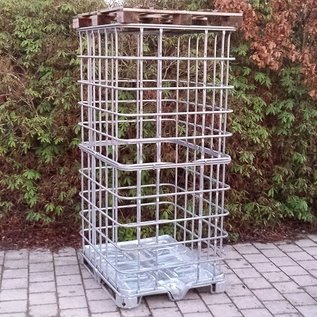 IBC Schütz Gitter breit (100 cm) 105 cm höher stellen, Aufsatzgitter