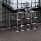 IBC Schütz (1000l) Podest 66 cm verzinkt