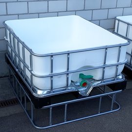 Hochbeet weiss mit 400 Liter auf 75 cm Höhe MVP