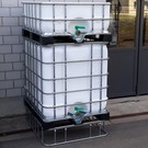 Regentonne bepflanzen 1000l & 400l 25 erhöht exFood WEISS auf MVP