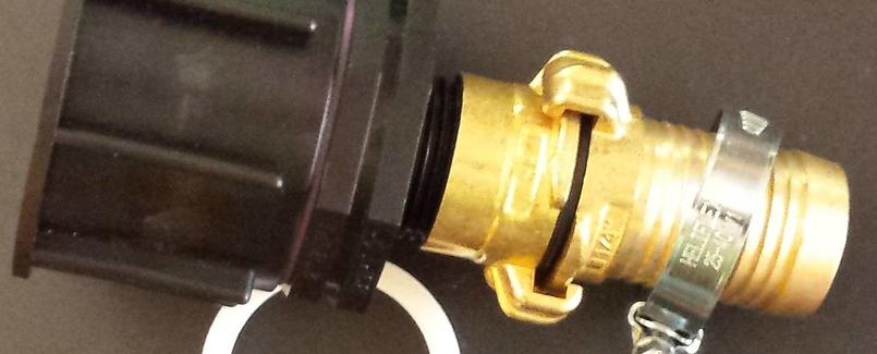 REGEN-USER Wagenhausen, IBC Adapter GEKA-System