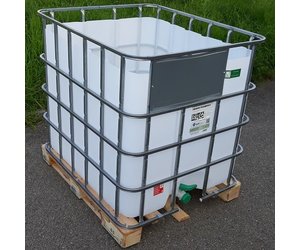 IBC Trinkwasser- Behälter Getränketank 1000 Liter mit neuer Blase  lebensmittelecht - , der online-Shop für REGENWASSER-ANWENDER  in der Schweiz