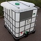IBC Container für Schüttgut NEU 1000 Liter (lebensmittelecht) auf Kunststoff-Palette #6VP-OD-GC-NEU-REGEN-USER