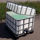 Hochbeet weiss mit Frühbeet 800l-87 Höhe auf Kunststoff