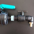 IBC 3'' Anschluss mit Kugelhahn und 1" AG