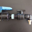 IBC PROFI Adapter mit Hahn und 1'' AG
