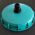 IBC Deckel 150 mm mit 2-seitigem 3/4" AG