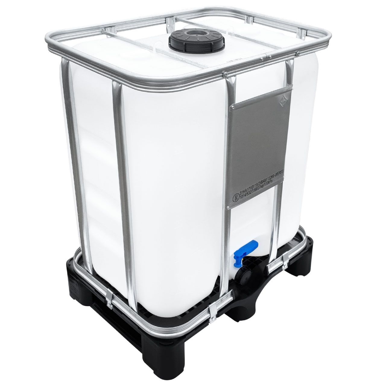 IBC Trinkwasser-Tank 300 Liter NEU auf Kunststoffpalette - ,  der online-Shop für REGENWASSER-ANWENDER in der Schweiz