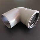 HT-Rohr Bogen DN 75 mm