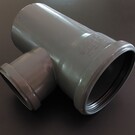 HT Abzweigung DN 110>75 dunkelgrau
