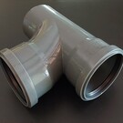 HT Abzweigung DN 110>110 dunkelgrau