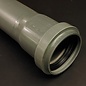 HT-Steckrohr DN 50 mm-15 cm dunkelgrau +/- (Muffe/Steck)