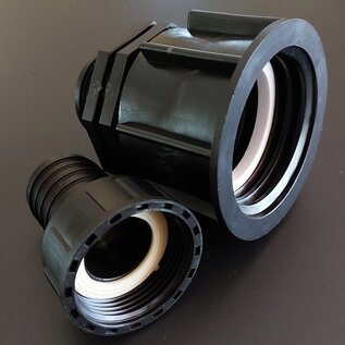 IBC Adapter S60x6 mit Tülle für 32 mm Schlauch