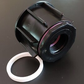 IBC Adapter S60x6 Reduzierung auf 1" IG