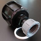 IBC Adapter S60x6 Reduzierung auf 1'' IG im Lot