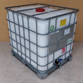 IBC Container Schütz MX EX 1000l WEISS mit UN auf Stahl