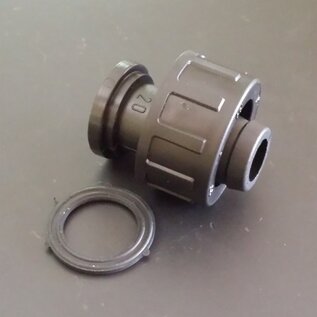 IBC Schlauchanschluss Schlauchtülle für 19 mm 3/4-Zoll Schläuche mit 1 Zoll Innengewinde