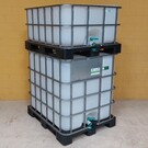 Regentonne bepflanzen 1000l & 500l Food auf VP-Palette