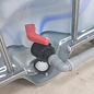 IBC Container Tankverbinder mit 2x S60x6 und HT-Rohr 32mm
