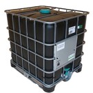 IBC für Gefahrgut 1000l SCHWARZ NEU Hybrid