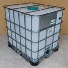 IBC Wassertank 1000L mit 'GROSSEM DECKEL' auf M / MPE