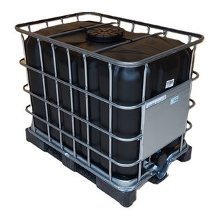 IBC Container 600 Liter Trinkwassertank mit UV-Schutz auf Stahl-Kunststoff-Palette