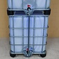 IBC Container Tankverbinder mit 2x S60x6 und HT-Rohr 32mm senkrecht