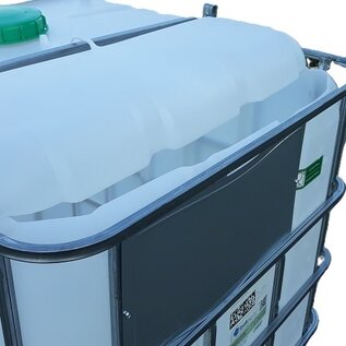 IBC Futtertonne 1000 Liter NEU (lebensmittelecht) auf Holzpalette