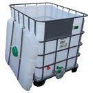 IBC Fass offen mit Deckel 1000 l NEU (FDA) auf MPE