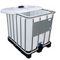 IBC Container für Abfall 1000 Liter (PE-lebensmittelecht) auf Kunststoff-Palette gebraucht oder gespült