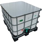 Wasserbecken 800 l WEISS offen auf Kunststoff