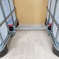 IBC Wassertank-Verbinder mit 2x S60x6 und HT-Rohr 32mm vis-a-vis stehend