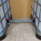 Wassertank IBC Tankverbinder DN 50 HT-Rohr mit 2x S60x6 vis-a-vis
