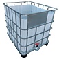 IBC Wassertank offen NEU 1000 Liter lebensmittelecht auf Hybrid-Palette