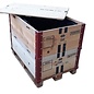 Offener Holz-Wassertank mit Deckel SCHWARZ 600 Liter / 640 Liter IBC NEU für Trinkwasser (lebensmittelecht) auf Holzpalette