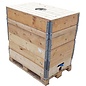 Regenwassertank mit Holzverkleidung 800 Liter IBC NEU für Trinkwasser auf Holz-Palette