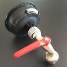 IBC Container Adapter Auslauf 10 cm mit Wasserhahn