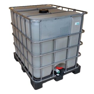 IBC 1000 Liter Container NEU RECYCLING auf Kunststoff-Palette
