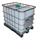 IBC Tank NEU 600-640 l auf Stahl-Kunststoff